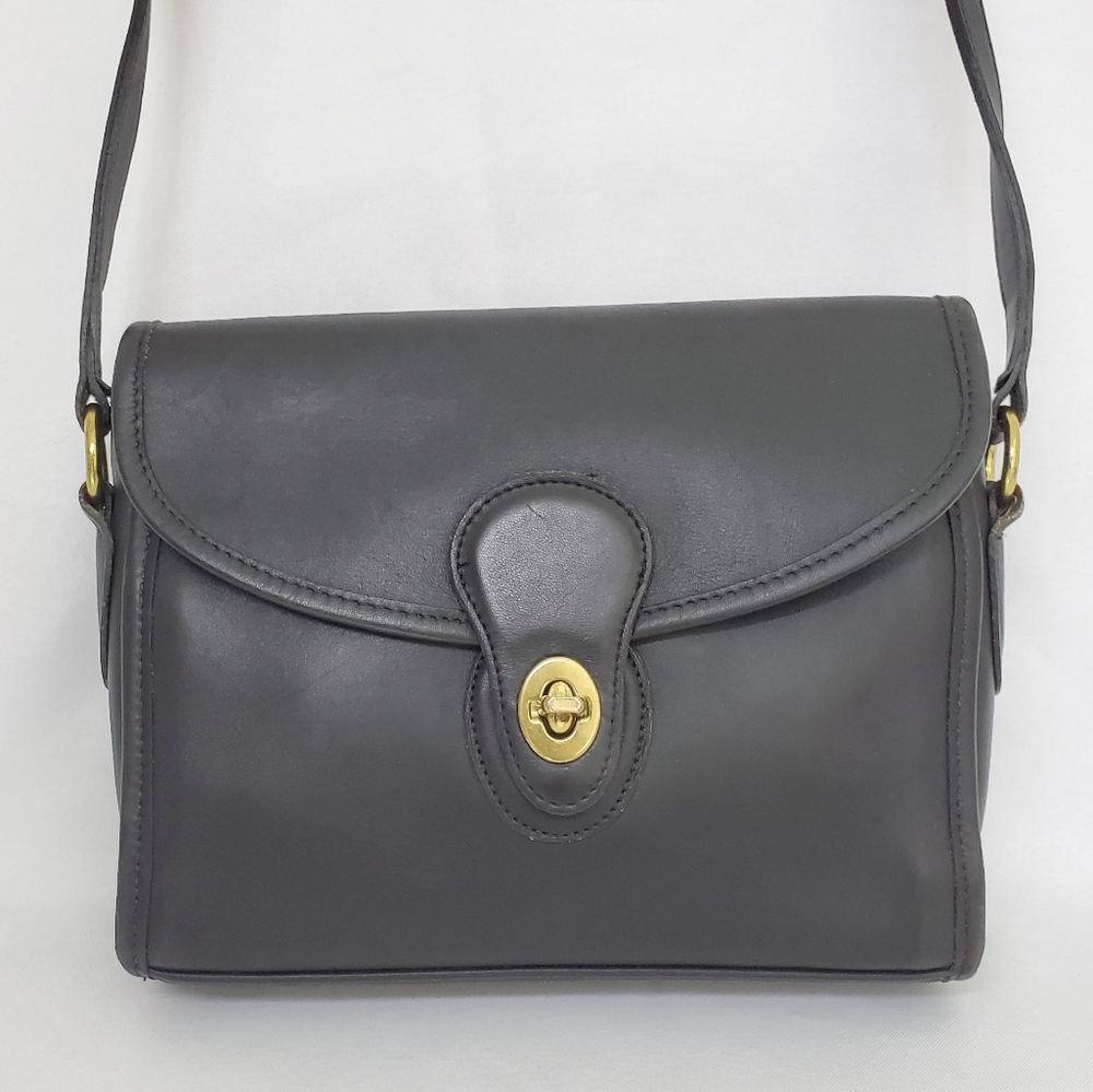 Vintage Coach Devon Bag Early 90s Black 9908
